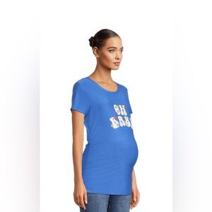 Time and Tru women’s maternity graphic top; size: Large(12-14)